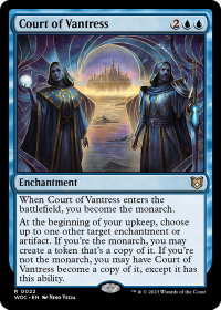 Court of Vantress - Commander: Wilds of Eldraine (WOC) #22 - Rare Magic: The Gathering Trading Card