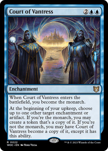 Court of Vantress trading card from Commander: Wilds of Eldraine Court of Vantress - Commander: Wilds of Eldraine Magic: The Gathering trading card