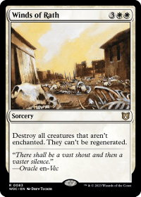 Winds of Rath - Commander: Wilds of Eldraine (WOC) #83 - Rare Magic: The Gathering Trading Card