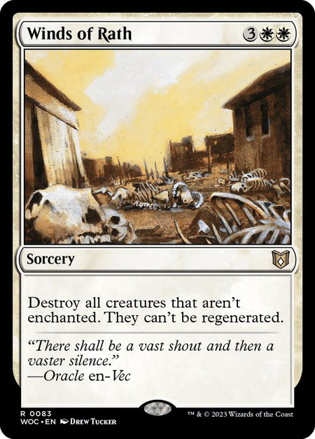 Winds of Rath - Commander: Wilds of Eldraine Magic: The Gathering trading card