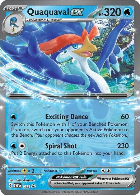Quaquaval ex - 035 - SV: Scarlet & Violet Promo Cards Pokémon trading card