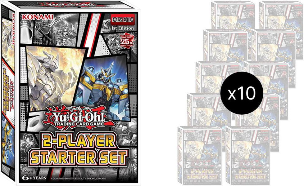 2-Player Starter Set Display - 2-Player Starter Set YuGiOh trading card