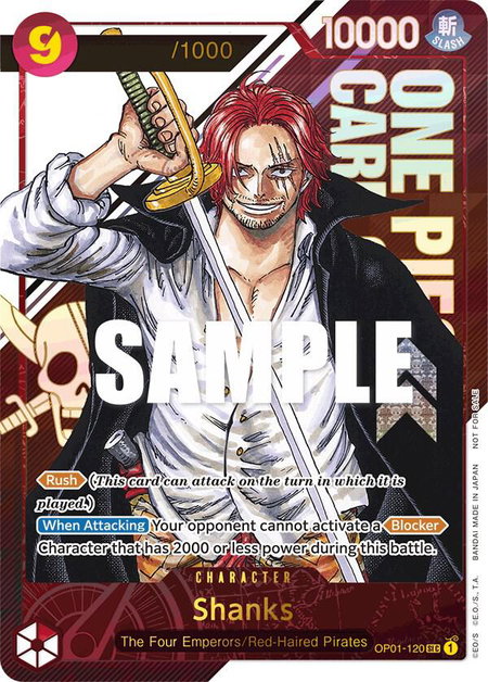 Shanks (Championship 2023) [Serial Number] - One Piece Promotion Cards One Piece trading card