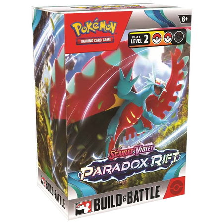 Paradox Rift Build & Battle Box - SV04: Paradox Rift Pokémon trading card