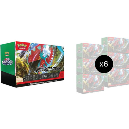 Paradox Rift Build & Battle Stadium Case - SV04: Paradox Rift Pokémon trading card