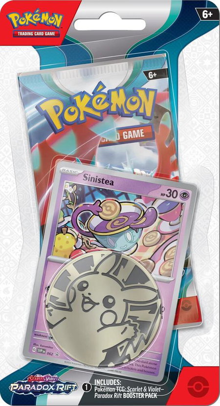 Paradox Rift Single Pack Blister [Sinistea] - SV04: Paradox Rift Pokémon trading card