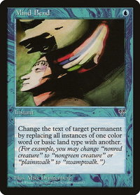 Mind Bend - Mirage (MIR) #77 - Uncommon Magic: The Gathering Trading Card