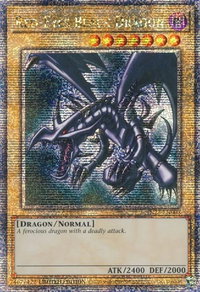 Red-Eyes Black Dragon (Quarter Century Secret Rare) - 25th Anniversary Tin: Dueling Heroes (TN23) #TN23-EN003 - Quarter Century Secret Rare YuGiOh Trading Card