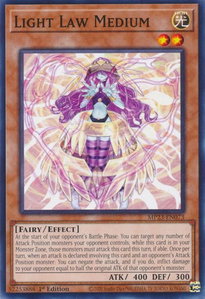 Light Law Medium - 25th Anniversary Tin: Dueling Heroes Mega Pack (MP23) #MP23-EN073 - Common / Short Print YuGiOh Trading Card