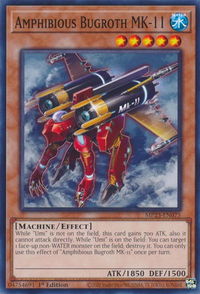 Amphibious Bugroth MK-11 - 25th Anniversary Tin: Dueling Heroes Mega Pack (MP23) #MP23-EN075 - Common / Short Print YuGiOh Trading Card