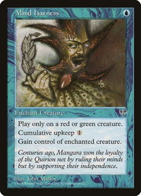 Mind Harness - Mirage (MIR) #78 - Uncommon Magic: The Gathering Trading Card