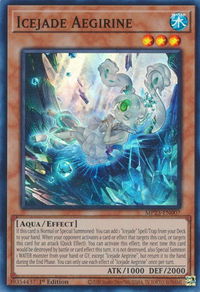 Icejade Aegirine - 25th Anniversary Tin: Dueling Heroes Mega Pack (MP23) #MP23-EN007 - Super Rare YuGiOh Trading Card