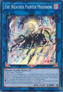 The Weather Painter Moonbow - 25th Anniversary Tin: Dueling Heroes Mega Pack (MP23) #MP23-EN089 - Super Rare YuGiOh Trading Card