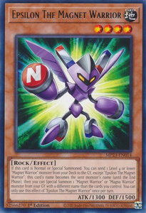 Epsilon The Magnet Warrior - 25th Anniversary Tin: Dueling Heroes Mega Pack (MP23) #MP23-EN014 - Rare YuGiOh Trading Card