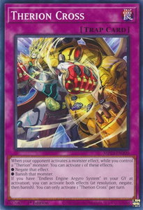 Therion Cross - 25th Anniversary Tin: Dueling Heroes Mega Pack (MP23) #MP23-EN100 - Common / Short Print YuGiOh Trading Card