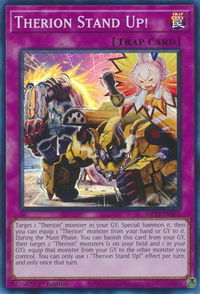 Therion Stand Up! - 25th Anniversary Tin: Dueling Heroes Mega Pack (MP23) #MP23-EN101 - Super Rare YuGiOh Trading Card
