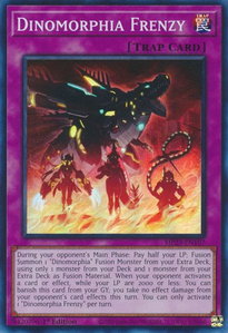 Dinomorphia Frenzy - 25th Anniversary Tin: Dueling Heroes Mega Pack (MP23) #MP23-EN107 - Super Rare YuGiOh Trading Card