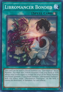 Libromancer Bonded - 25th Anniversary Tin: Dueling Heroes Mega Pack (MP23) #MP23-EN114 - Common / Short Print YuGiOh Trading Card