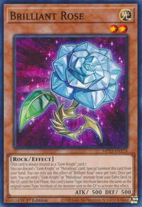 Brilliant Rose - 25th Anniversary Tin: Dueling Heroes Mega Pack (MP23) #MP23-EN124 - Common / Short Print YuGiOh Trading Card