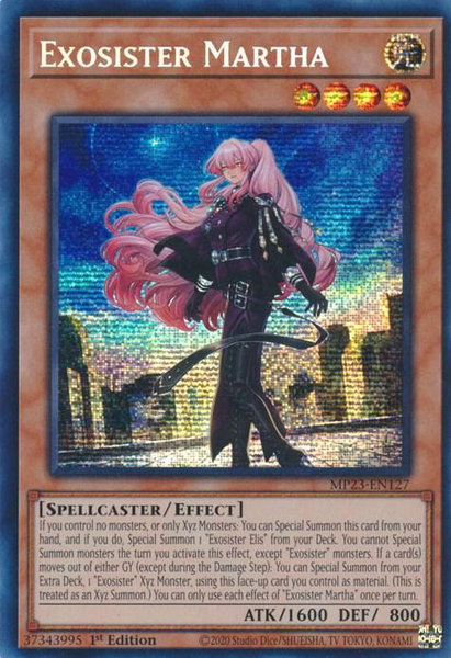 Exosister Martha - 25th Anniversary Tin: Dueling Heroes Mega Pack YuGiOh trading card