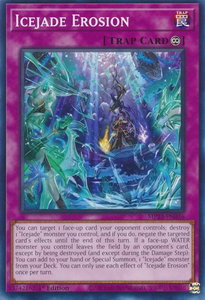 Icejade Erosion - 25th Anniversary Tin: Dueling Heroes Mega Pack (MP23) #MP23-EN036 - Common / Short Print YuGiOh Trading Card