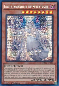 Lovely Labrynth of the Silver Castle - 25th Anniversary Tin: Dueling Heroes Mega Pack (MP23) #MP23-EN226 - Prismatic Secret Rare YuGiOh Trading Card