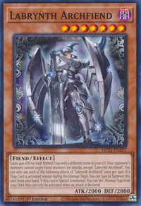 Labrynth Archfiend - 25th Anniversary Tin: Dueling Heroes Mega Pack (MP23) #MP23-EN227 - Common / Short Print YuGiOh Trading Card