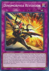 Dinomorphia Reversion - 25th Anniversary Tin: Dueling Heroes Mega Pack (MP23) #MP23-EN042 - Common / Short Print YuGiOh Trading Card