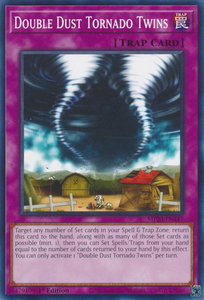 Double Dust Tornado Twins - 25th Anniversary Tin: Dueling Heroes Mega Pack (MP23) #MP23-EN147 - Common / Short Print YuGiOh Trading Card