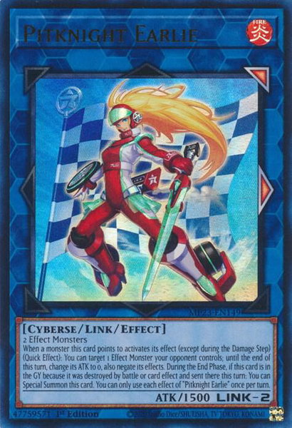 Pitknight Earlie trading card from 25th Anniversary Tin: Dueling Heroes Mega Pack Pitknight Earlie - 25th Anniversary Tin: Dueling Heroes Mega Pack YuGiOh trading card