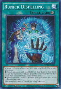 Runick Dispelling - 25th Anniversary Tin: Dueling Heroes Mega Pack (MP23) #MP23-EN244 - Common / Short Print YuGiOh Trading Card