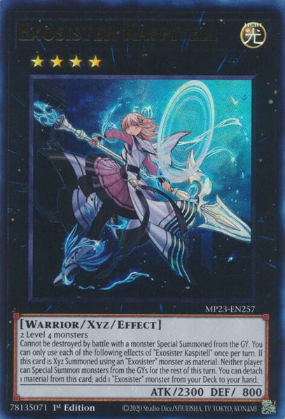 Exosister Kaspitell - 25th Anniversary Tin: Dueling Heroes Mega Pack YuGiOh trading card