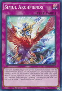 Simul Archfiends - 25th Anniversary Tin: Dueling Heroes Mega Pack (MP23) #MP23-EN213 - Common / Short Print YuGiOh Trading Card