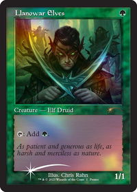 Llanowar Elves (Retro Frame) - Media Promos (MEDIA) #1 - Promo Magic: The Gathering Trading Card