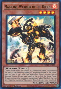 Magicore Warrior of the Relics - 25th Anniversary Tin: Dueling Heroes Mega Pack (MP23) #MP23-EN266 - Ultra Rare YuGiOh Trading Card
