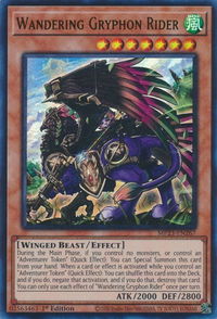 Wandering Gryphon Rider - 25th Anniversary Tin: Dueling Heroes Mega Pack (MP23) #MP23-EN267 - Ultra Rare YuGiOh Trading Card