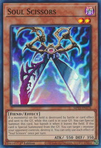 Soul Scissors - 25th Anniversary Tin: Dueling Heroes Mega Pack (MP23) #MP23-EN176 - Super Rare YuGiOh Trading Card