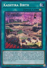 Kashtira Birth - 25th Anniversary Tin: Dueling Heroes Mega Pack (MP23) #MP23-EN200 - Prismatic Secret Rare YuGiOh Trading Card