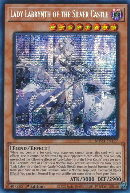 Lady Labrynth of the Silver Castle - 25th Anniversary Tin: Dueling Heroes Mega Pack YuGiOh trading card