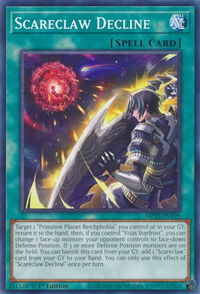 Scareclaw Decline - 25th Anniversary Tin: Dueling Heroes Mega Pack (MP23) #MP23-EN199 - Common / Short Print YuGiOh Trading Card