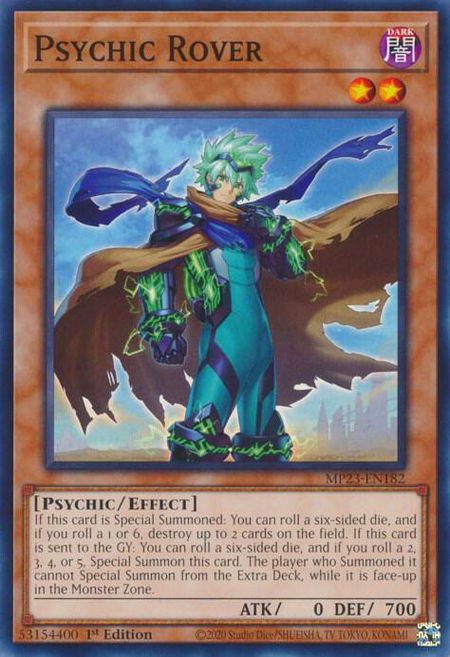 Psychic Rover - 25th Anniversary Tin: Dueling Heroes Mega Pack YuGiOh trading card