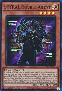 SPYRAL Double Agent - 25th Anniversary Tin: Dueling Heroes Mega Pack (MP23) #MP23-EN283 - Ultra Rare YuGiOh Trading Card