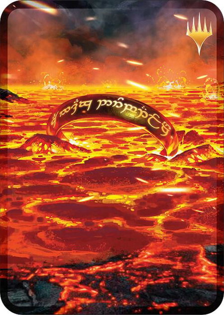 The Lord of the Rings: Tales of Middle-earth Retail Tin - The One Ring - Universes Beyond: The Lord of the Rings: Tales of Middle-earth Magic: The Gathering trading card