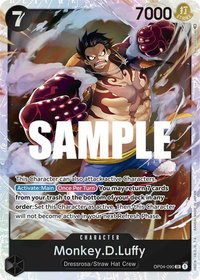 Monkey.D.Luffy (090) - Kingdoms of Intrigue (OP04) #OP04-090 - Super Rare One Piece Trading Card