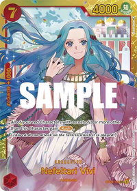 Nefeltari Vivi (118) - Kingdoms of Intrigue (OP04) #OP04-118 - Secret Rare One Piece Trading Card