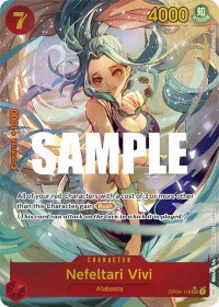 Nefeltari Vivi (118) (Alternate Art) - Kingdoms of Intrigue (OP04) #OP04-118 - Secret Rare One Piece Trading Card