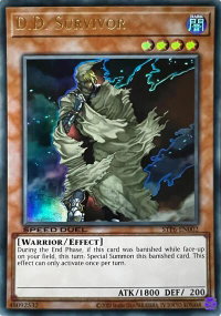 D.D. Survivor - Speed Duel: Tournament Pack 6 (STP6) #STP6-EN002 - Ultra Rare YuGiOh Trading Card