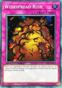 Widespread Ruin - Speed Duel: Tournament Pack 6 (STP6) #STP6-EN015 - Super Rare YuGiOh Trading Card