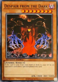 Despair from the Dark - Speed Duel: Tournament Pack 6 (STP6) #STP6-EN020 - Common / Short Print YuGiOh Trading Card