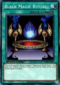 Black Magic Ritual - Speed Duel: Tournament Pack 6 (STP6) #STP6-EN024 - Common / Short Print YuGiOh Trading Card
